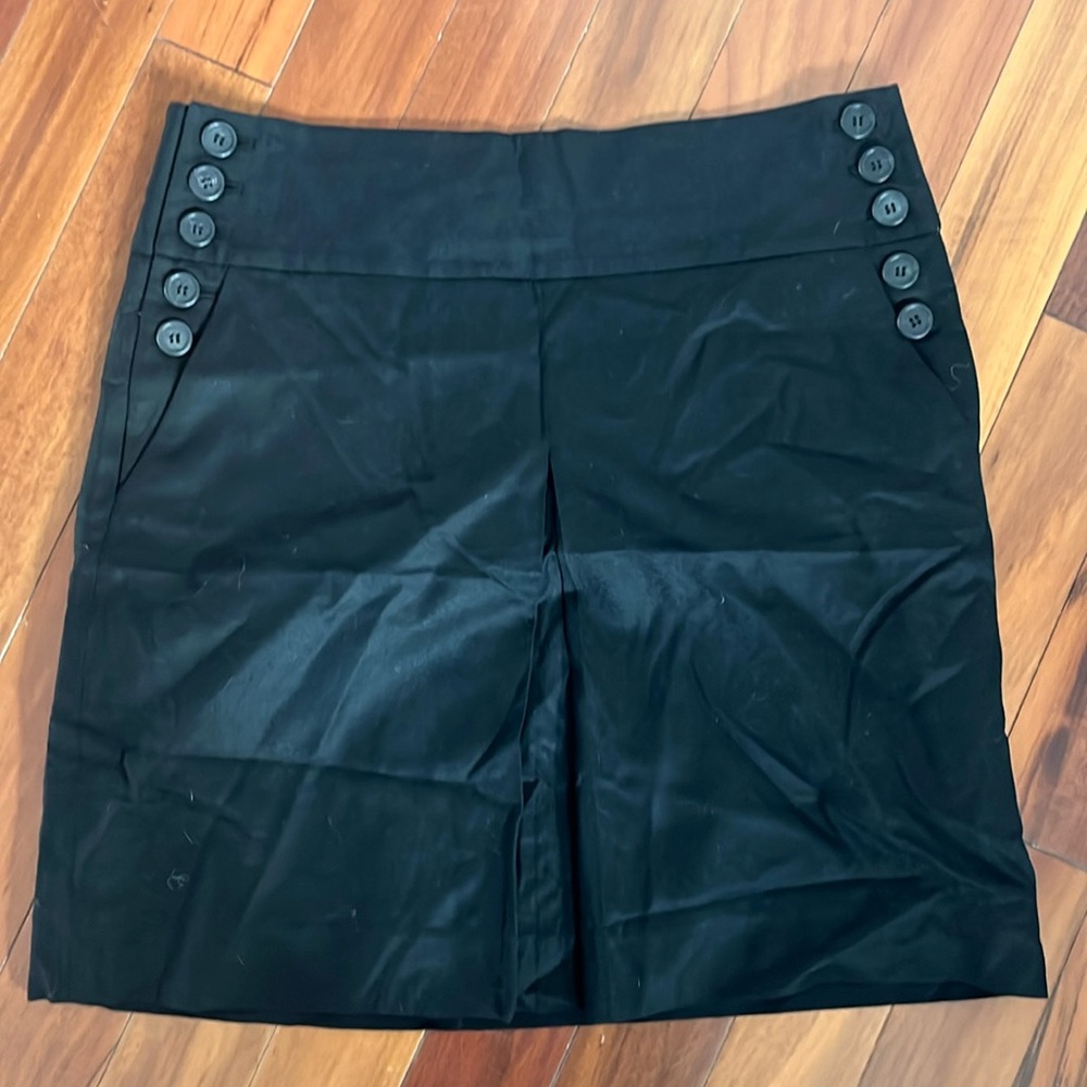 Jcrew size 8 black dress skirt